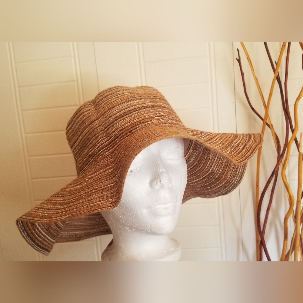 Woven sun hat